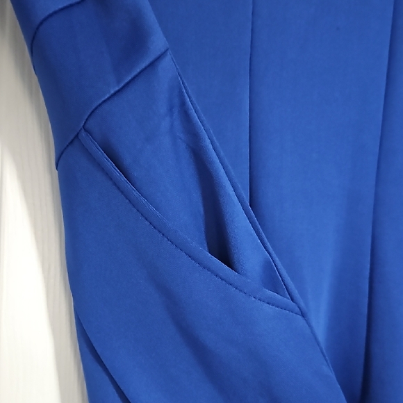 Royal Blue Knee-Length Sheath Dress - Picture 7 of 9